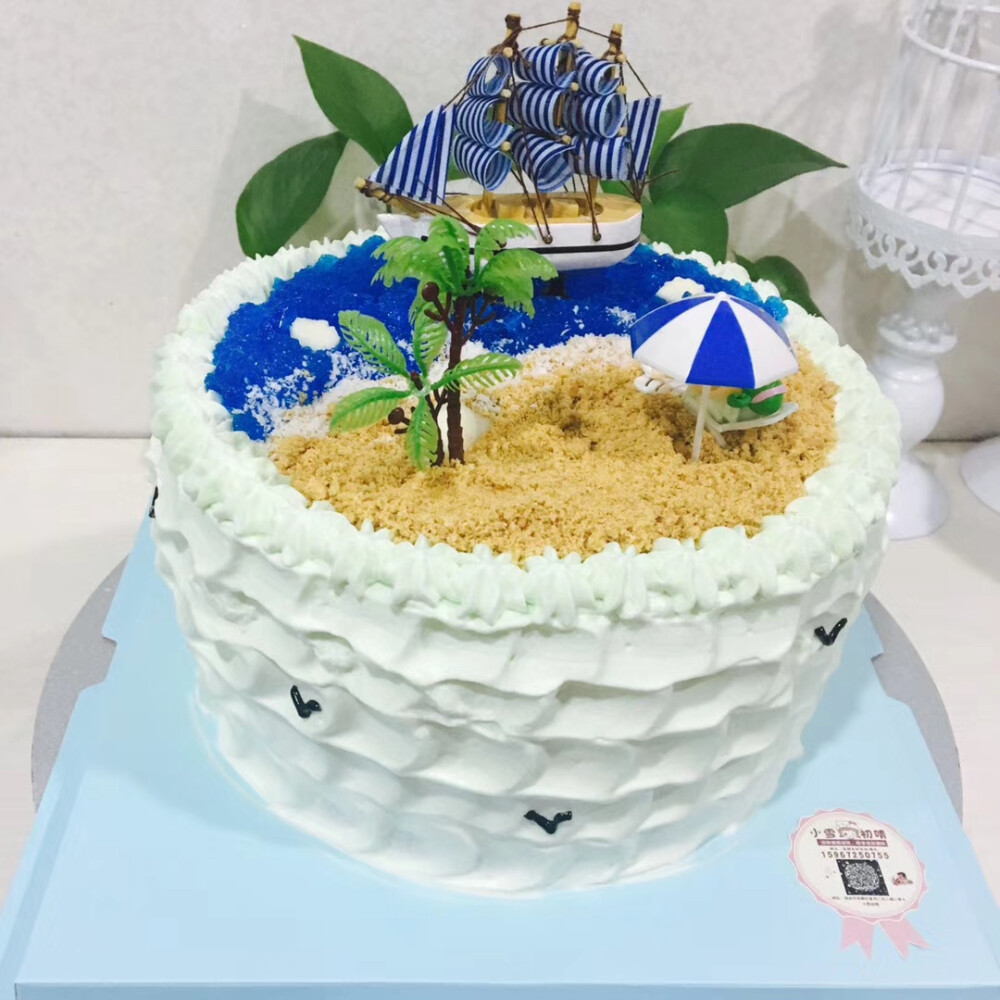 一帆风顺蛋糕图片