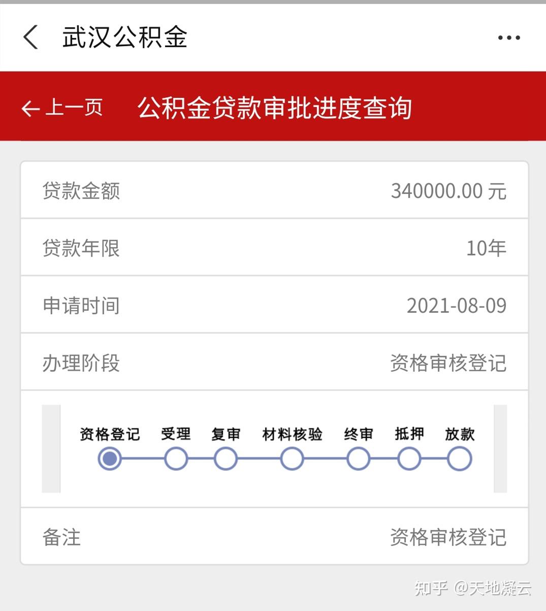 贷款审批进度