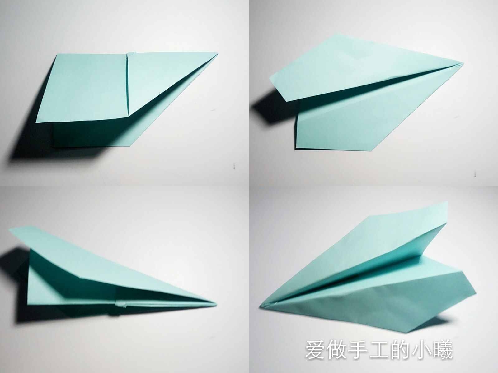 纸飞机的叠法