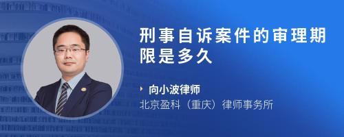 刑事简易程序审理期限