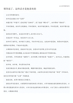 写公文 精彩句子大全