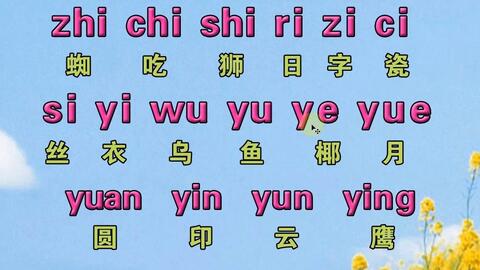 视频的拼音字