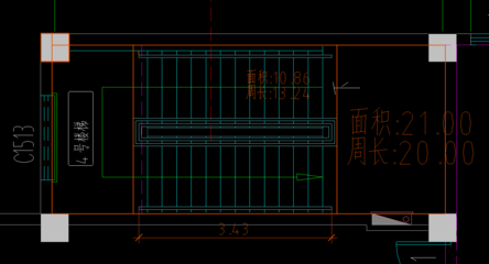 构造柱深入地板