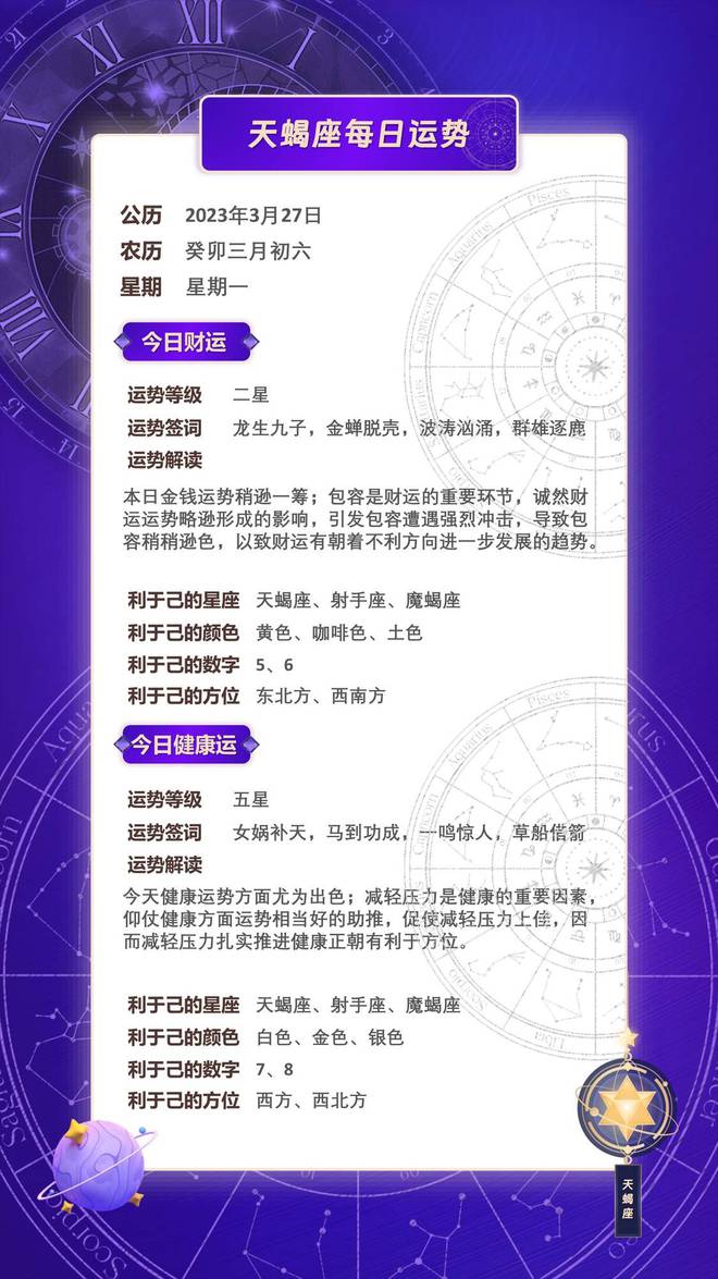 阴历3月初6是什么星座