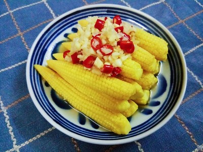 凉拌玉米笋