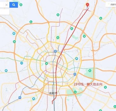 成都地铁3号线线路