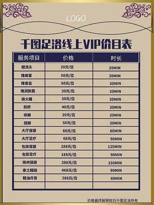 足浴店项目取名字大全
