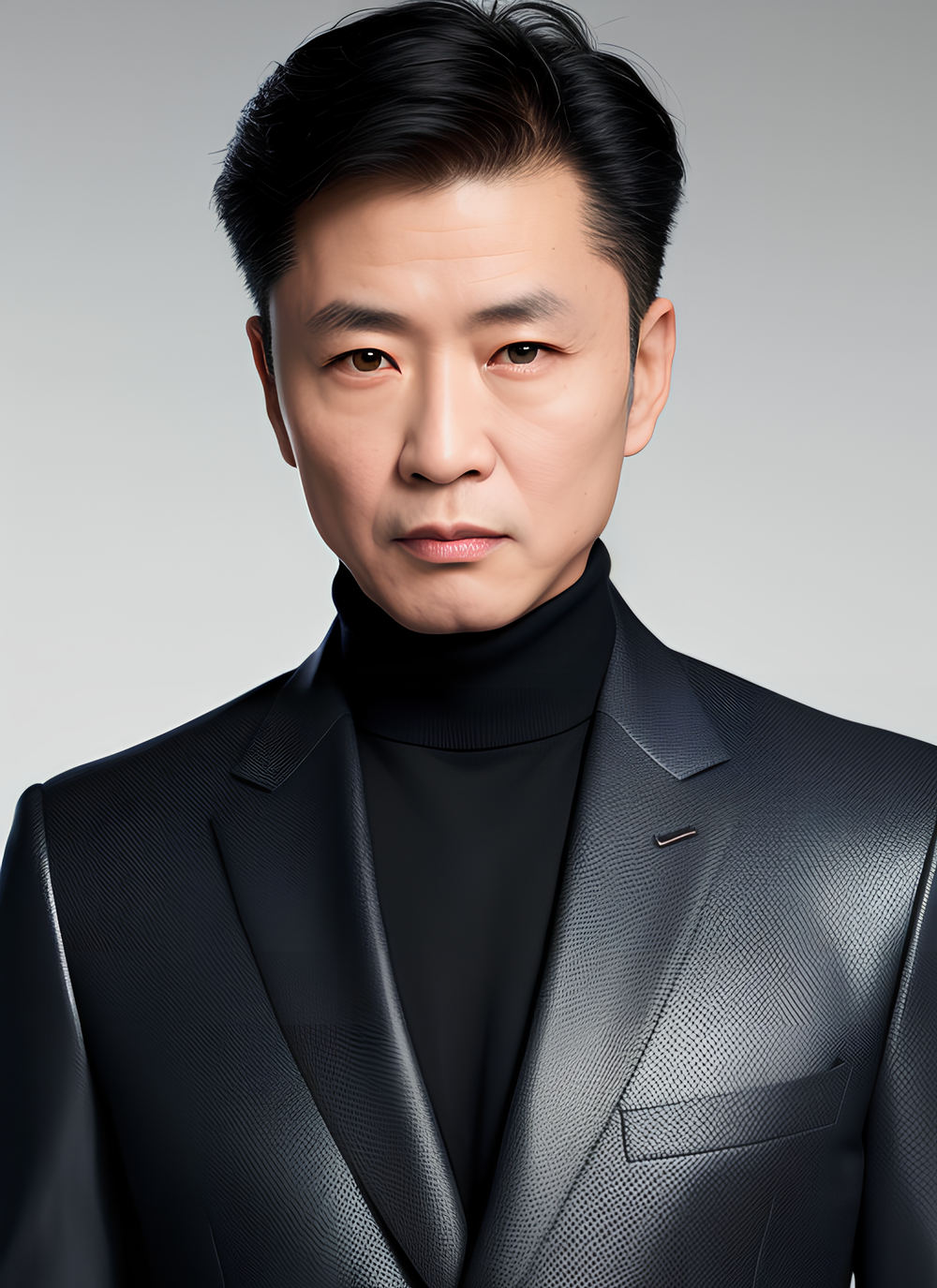 商务成功男士半身照