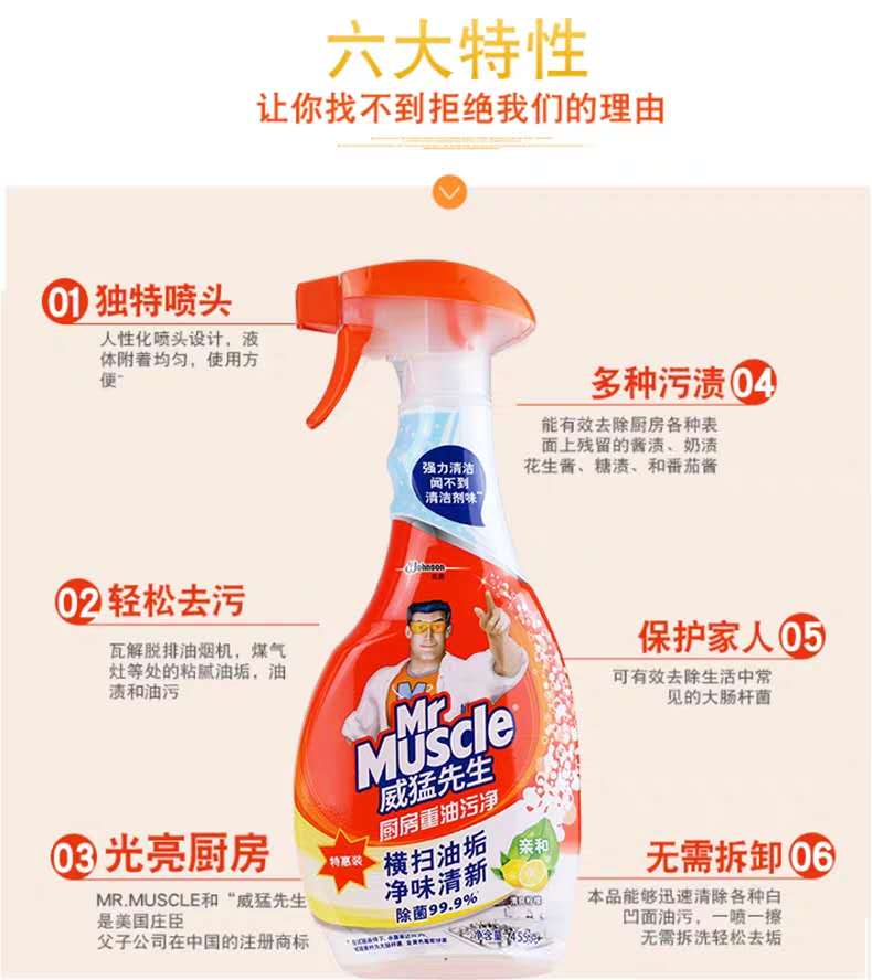 威猛先生厨房重油多少毫升
