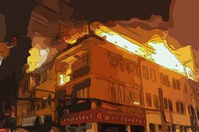 梦见自己在房顶上下不来