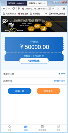 小额网络贷款平台