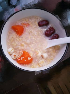 小米胡萝卜粥