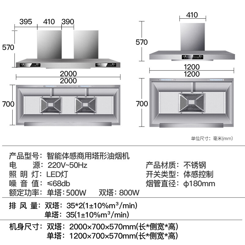 厨房油烟净化一体机选型