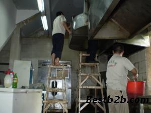酒店厨房风机怎么清理