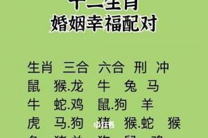 八字婚姻配对
