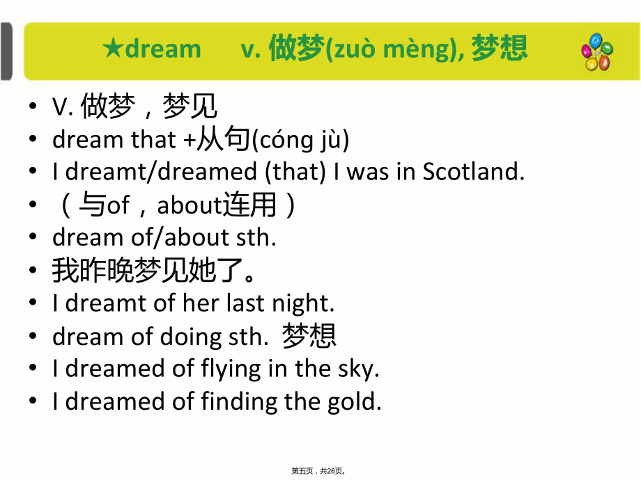 梦见别人说英语