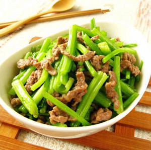 孕妇可以吃牛肉炒芹菜吗