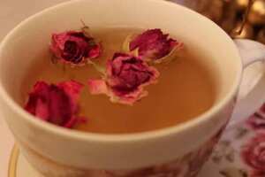 咳嗽能喝玫瑰花茶吗