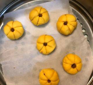 南瓜包馅的制作方法