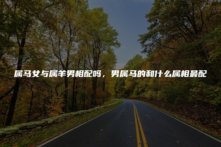女属马男属羊