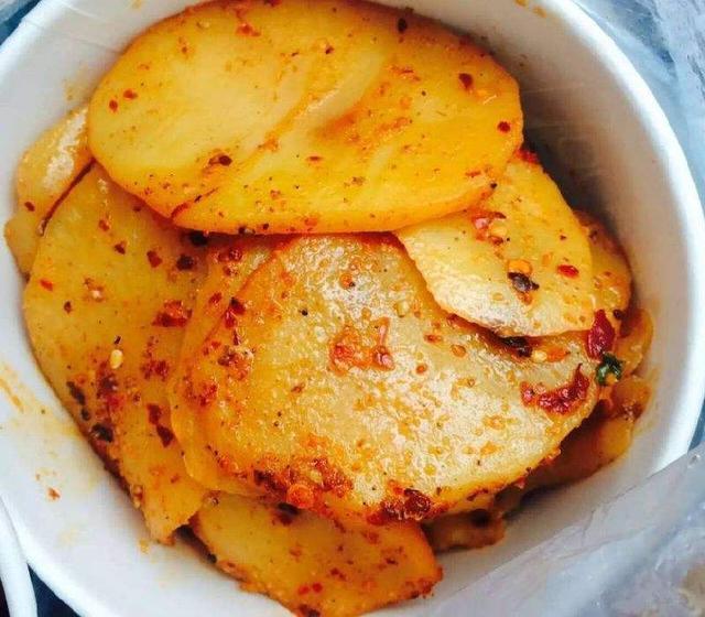 四川小吃土豆球的制作方法