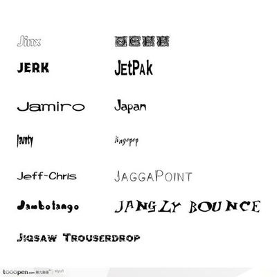 英文名i开头