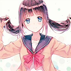 二次元刘海适合马尾吗
