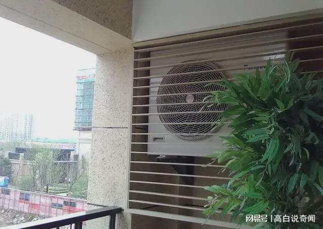 阳台空调外机百叶窗