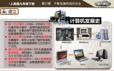 电脑的发展史ppt