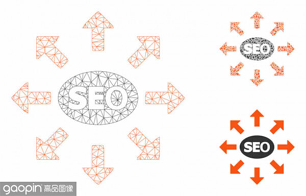 Seo Spam Vector Mesh Carcass Model and Triangle Mosaic Icon