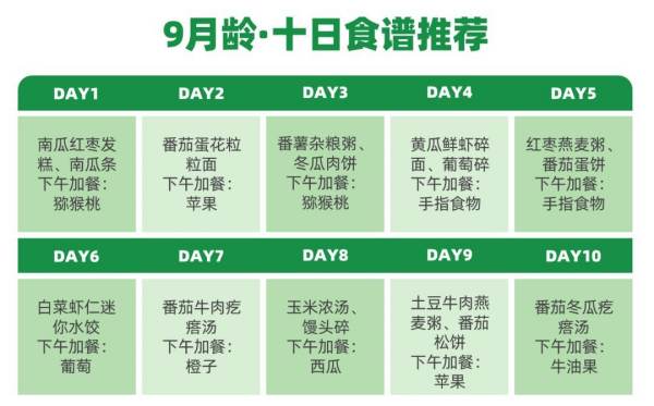 9个月宝宝一天奶量