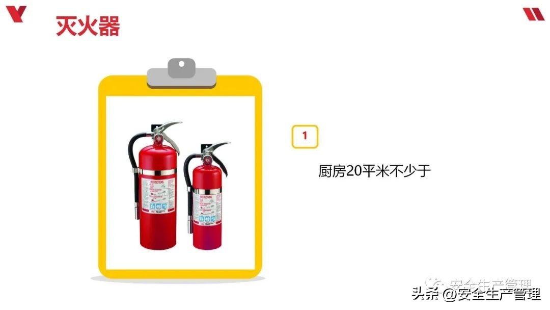 多少平米一个灭火器