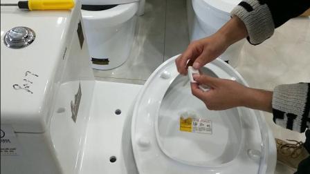 下装马桶盖怎么拆
