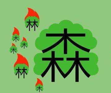 五行属木的成语