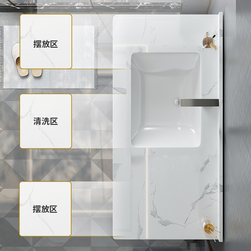 厨房卫浴店怎样摆放