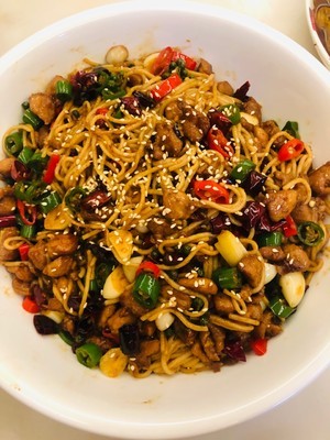 双椒鸡制作方法