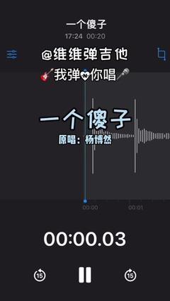 一个傻子女声版伴奏