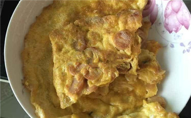 虾米鸡蛋饼的做法大全家常