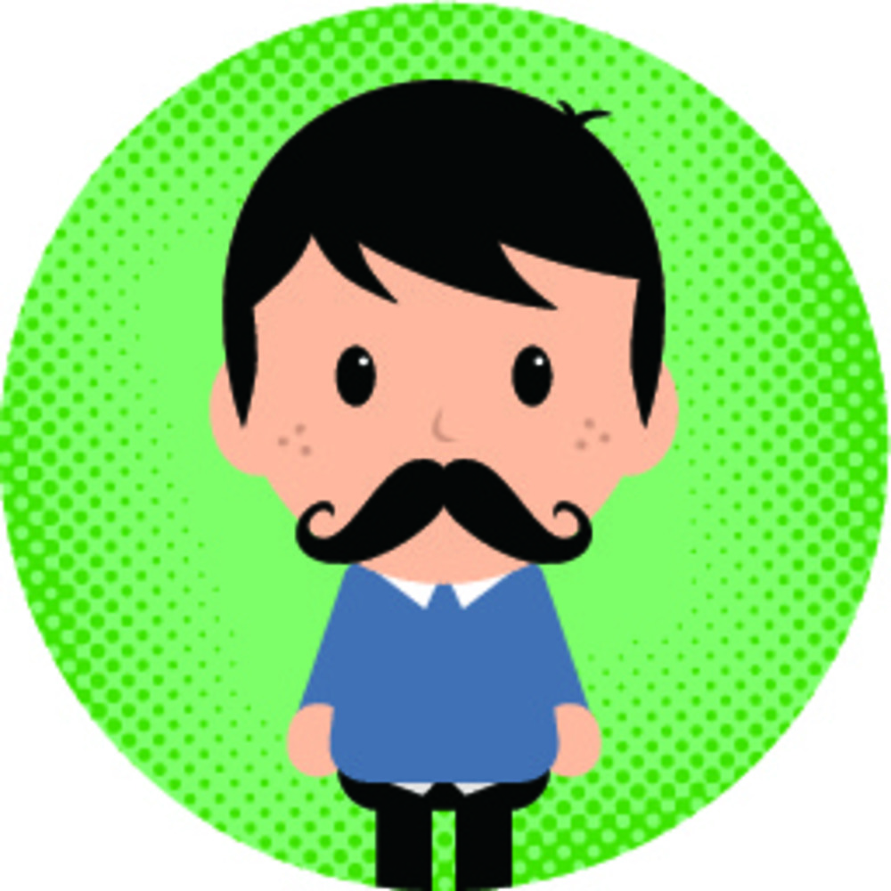 卡通圆形头像图片矢量艺术插图卡通圆形头像图片