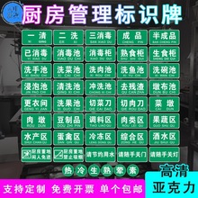 厨房一冲二洗三消毒