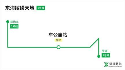 车公庙到罗湖地铁多久