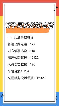 交通事故咨询电话