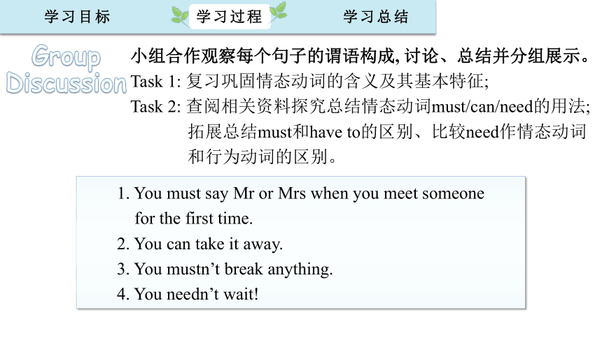 must有几种含义和用法