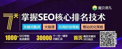 seo的培训课程(seo课程培训要多少钱)