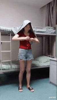 床单绑成裙子好看吗