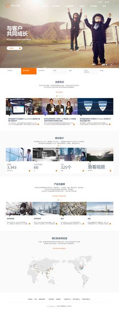 韩华集团网站建设项目