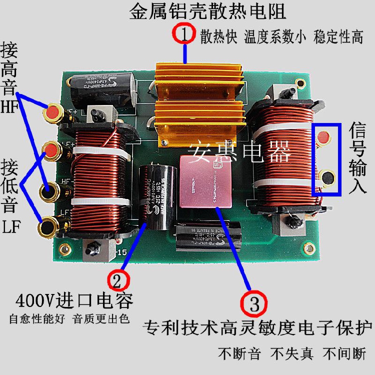 音箱分频器用什么电阻好