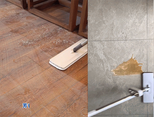 厨房地板缝冒水