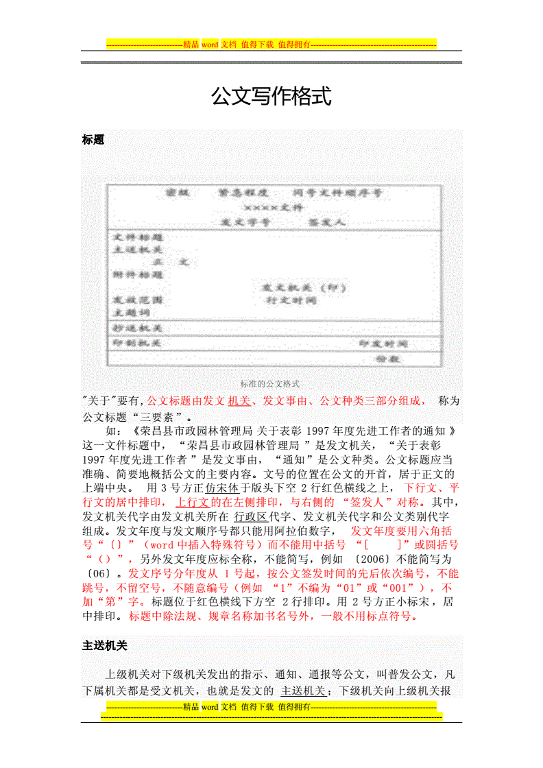 最好的公文写作博主