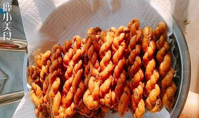 清真麻花的制作方法